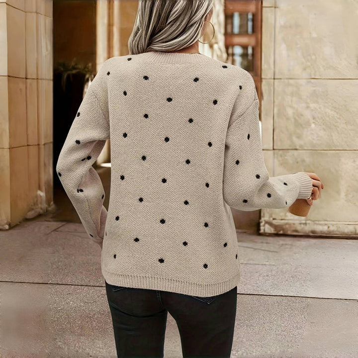 Tatum | Classic Dotted Sweater
