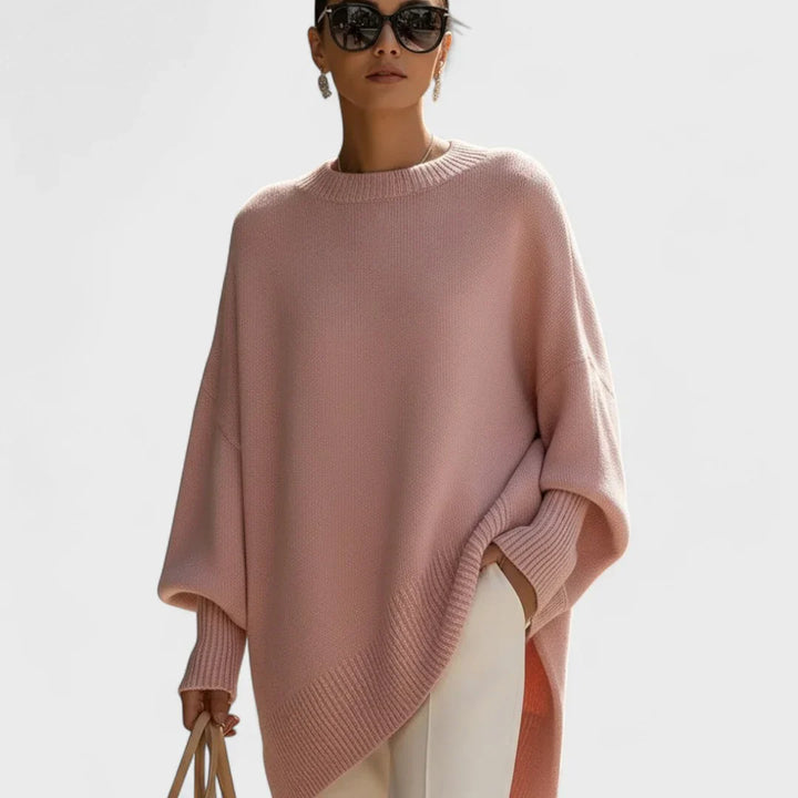 LIV | OVERSIZED PONCHO SIMPLE ELEGANCE