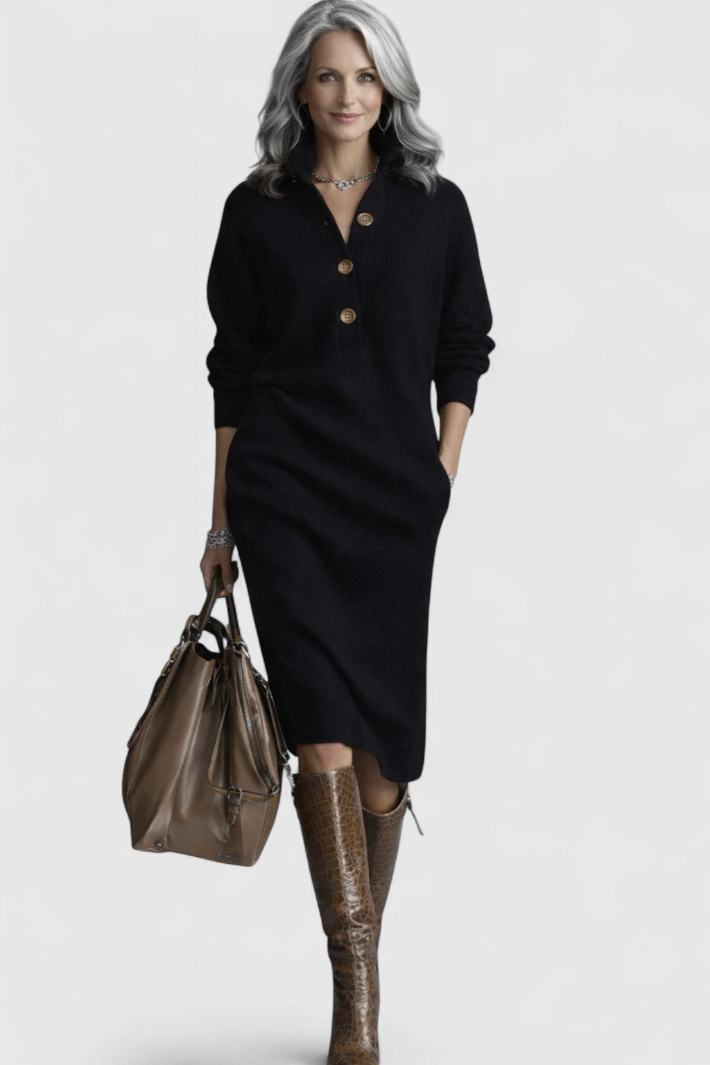 Evelyn | Heritage Knit Dress