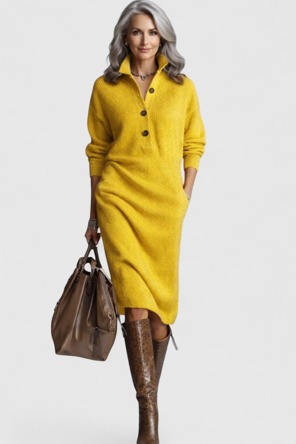 Evelyn | Heritage Knit Dress