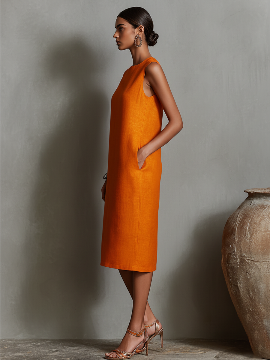 Josephine™ Midi Dress with pockets