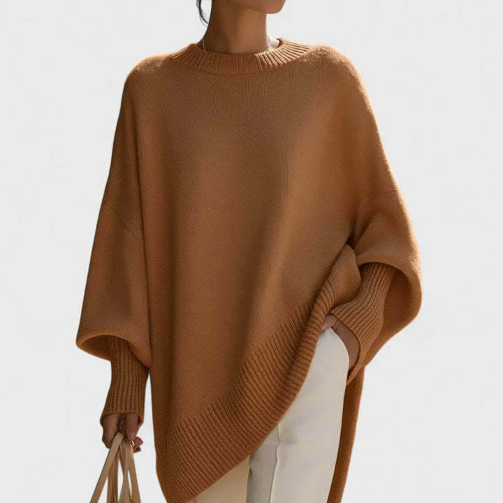 LIV | OVERSIZED PONCHO SIMPLE ELEGANCE