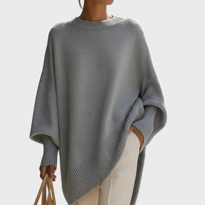 LIV | OVERSIZED PONCHO SIMPLE ELEGANCE