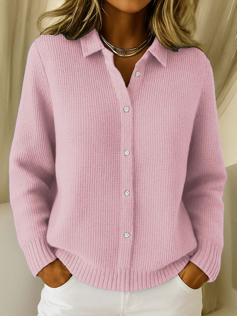 Elena | Classic Soft-Knit Cardigan