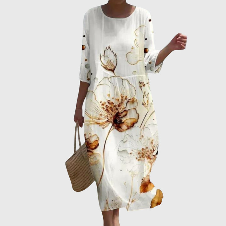 Hannah™ | Stylish Floral Maxi Dress
