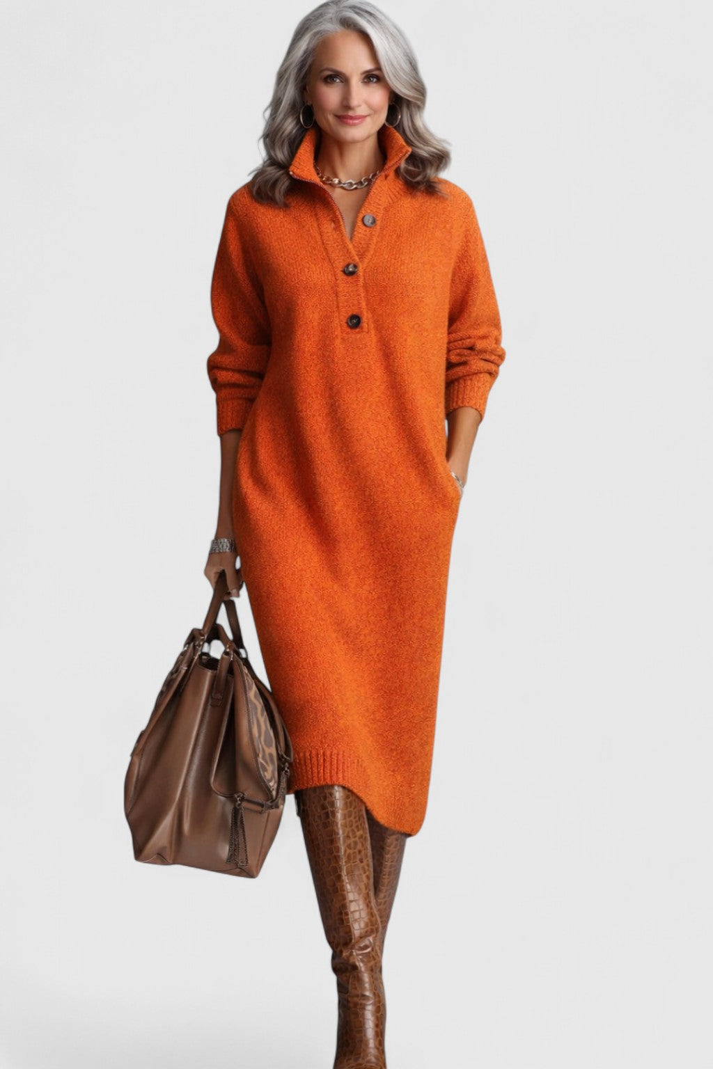 Evelyn | Heritage Knit Dress