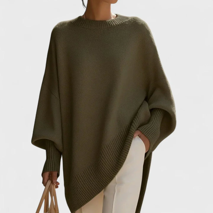 LIV | OVERSIZED PONCHO SIMPLE ELEGANCE