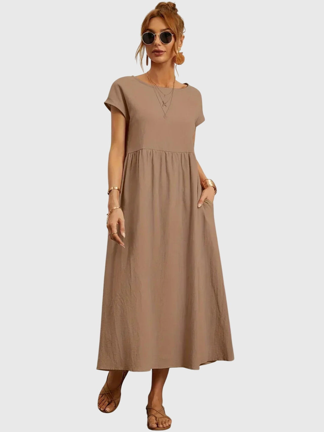 Abigail™ | Casual Pocket Dress