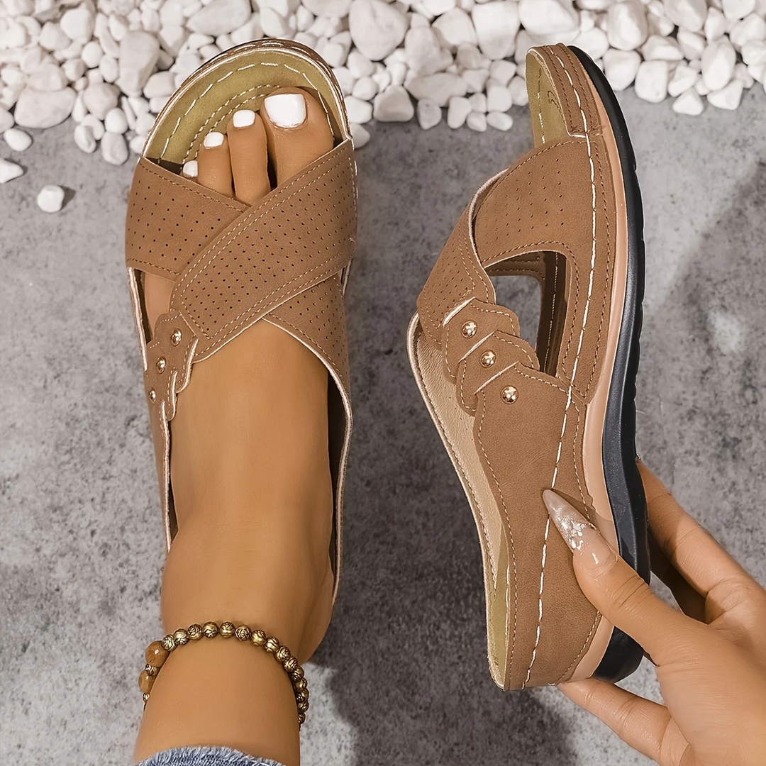Daniela Orthopedic Comfort Sandal size chart women US sizing