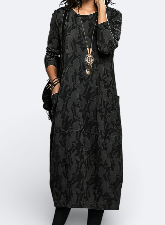 Cassie | Casual Round Neck Winter Dress