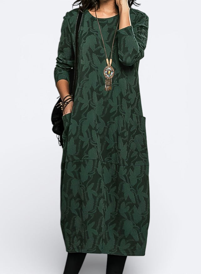 Cassie | Casual Round Neck Winter Dress