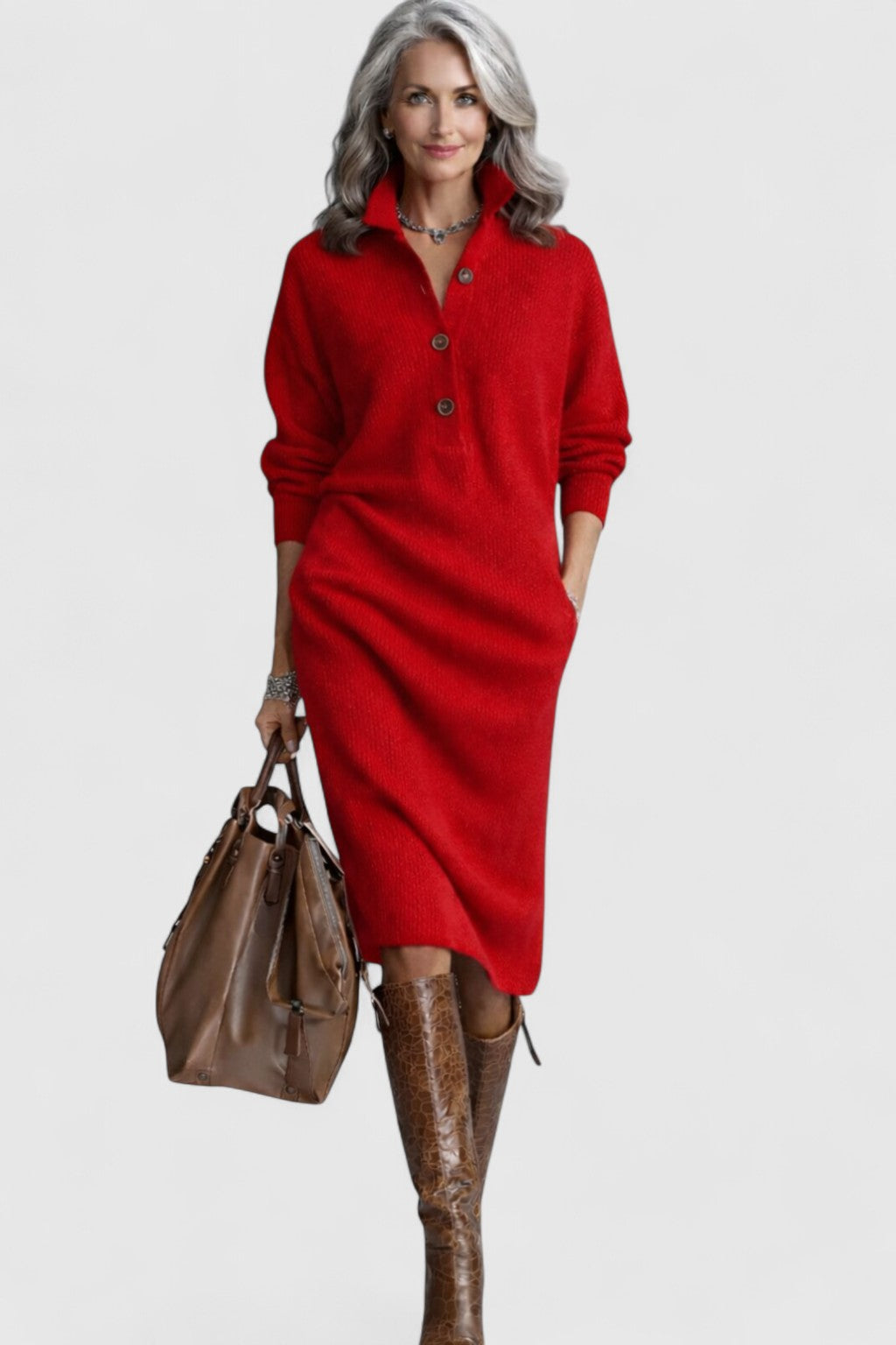 Evelyn | Heritage Knit Dress