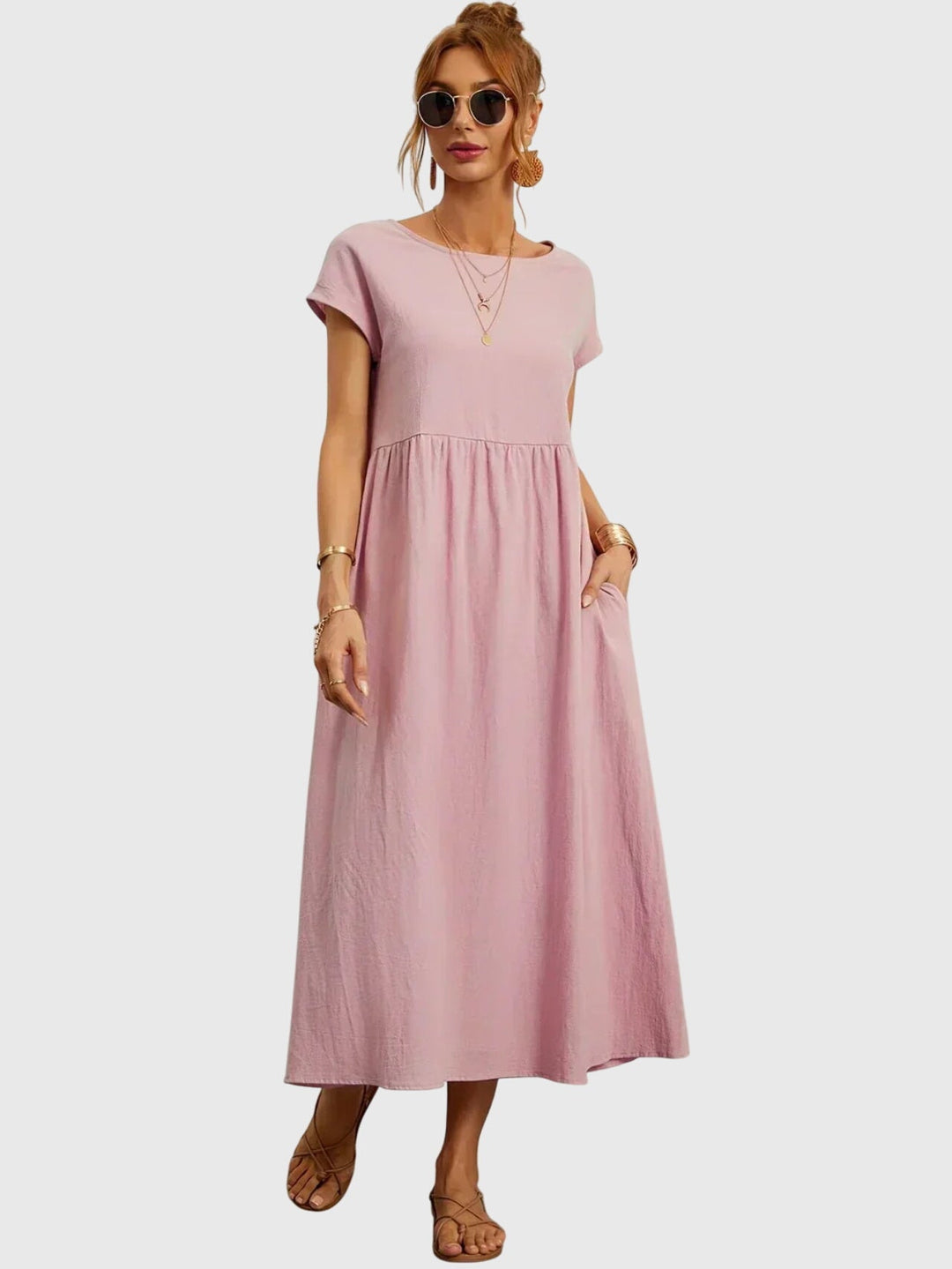 Abigail™ | Casual Pocket Dress