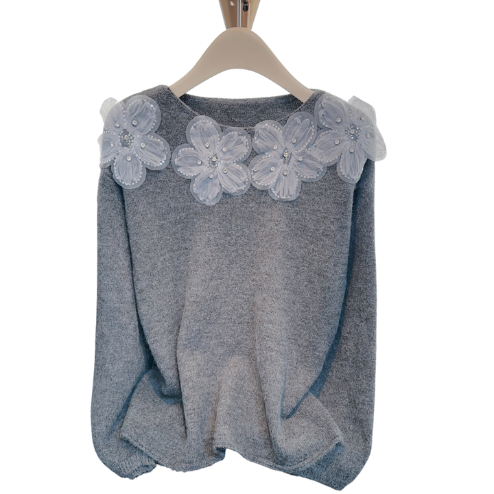 Ava |  Cozy Knit Sweater – One Size