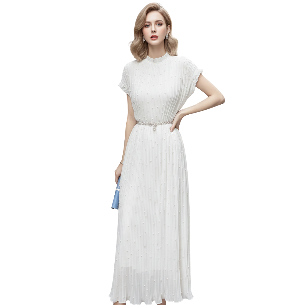 ZaZa | Beaded Maxi Dress Exclusive Blossom Row California Design