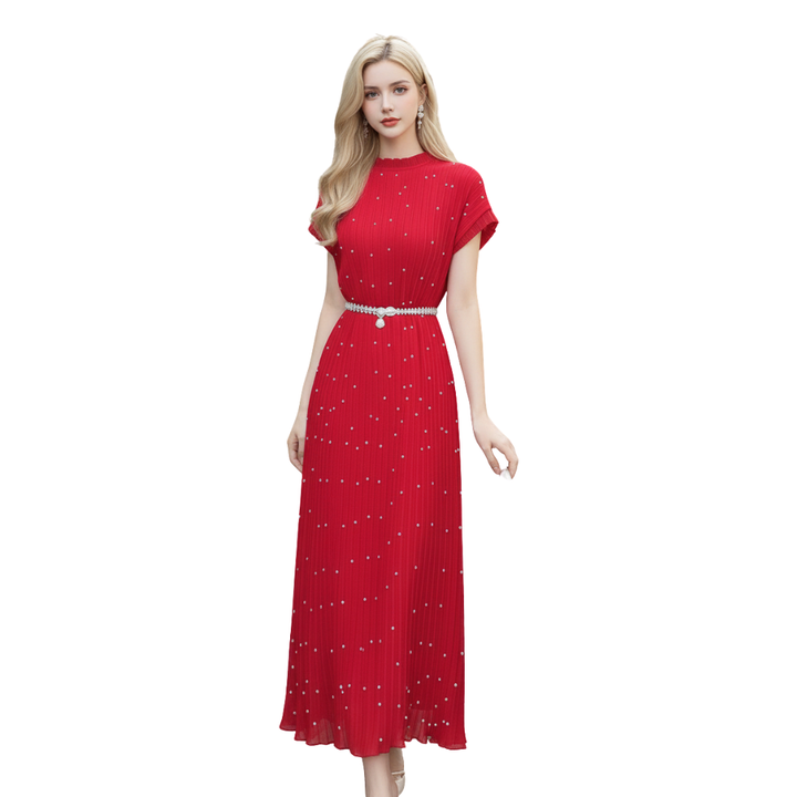 ZaZa | Beaded Maxi Dress Exclusive Blossom Row California Design