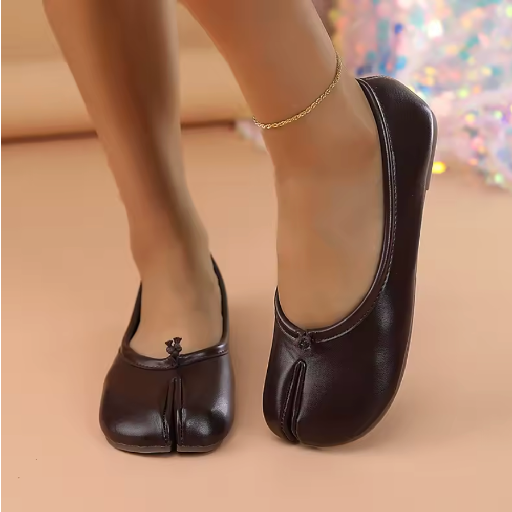 Camille | Flexible Rubber Sole Flats