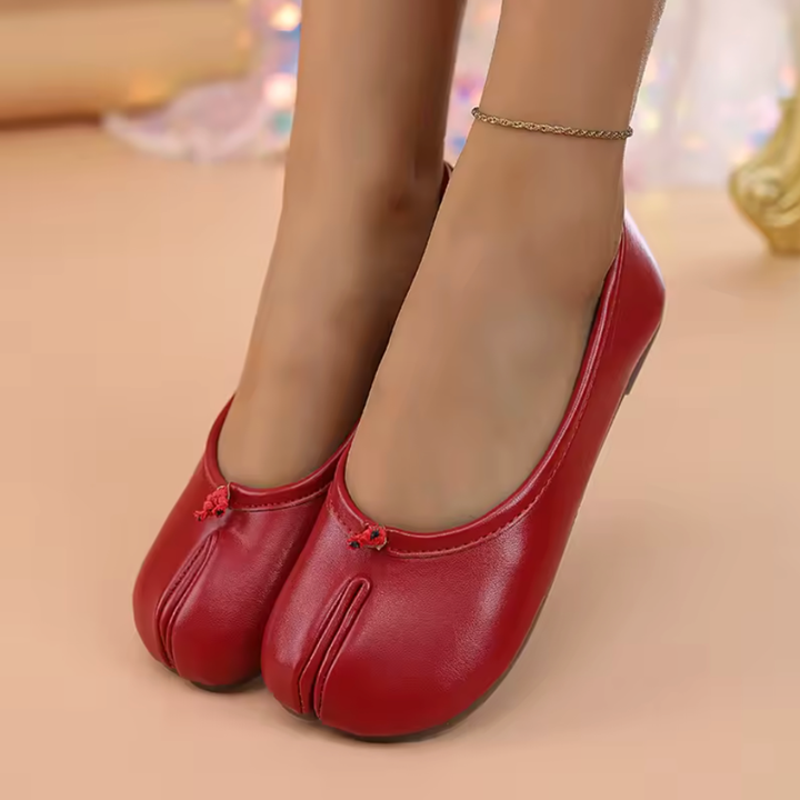Camille | Flexible Rubber Sole Flats