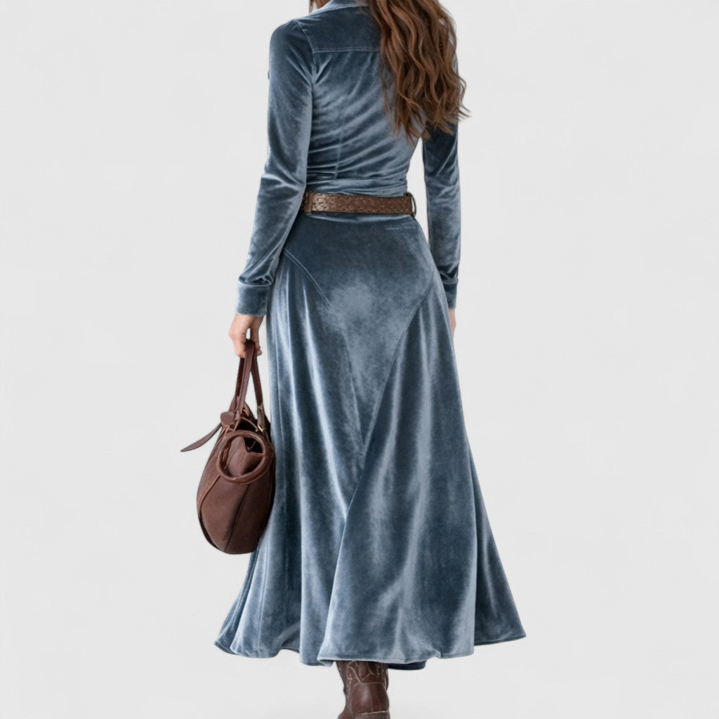 Vena™ | Modern Flowing Maxi Dress