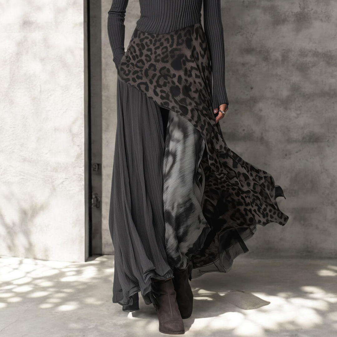 NKEM™ | Leopard Maxi Dress