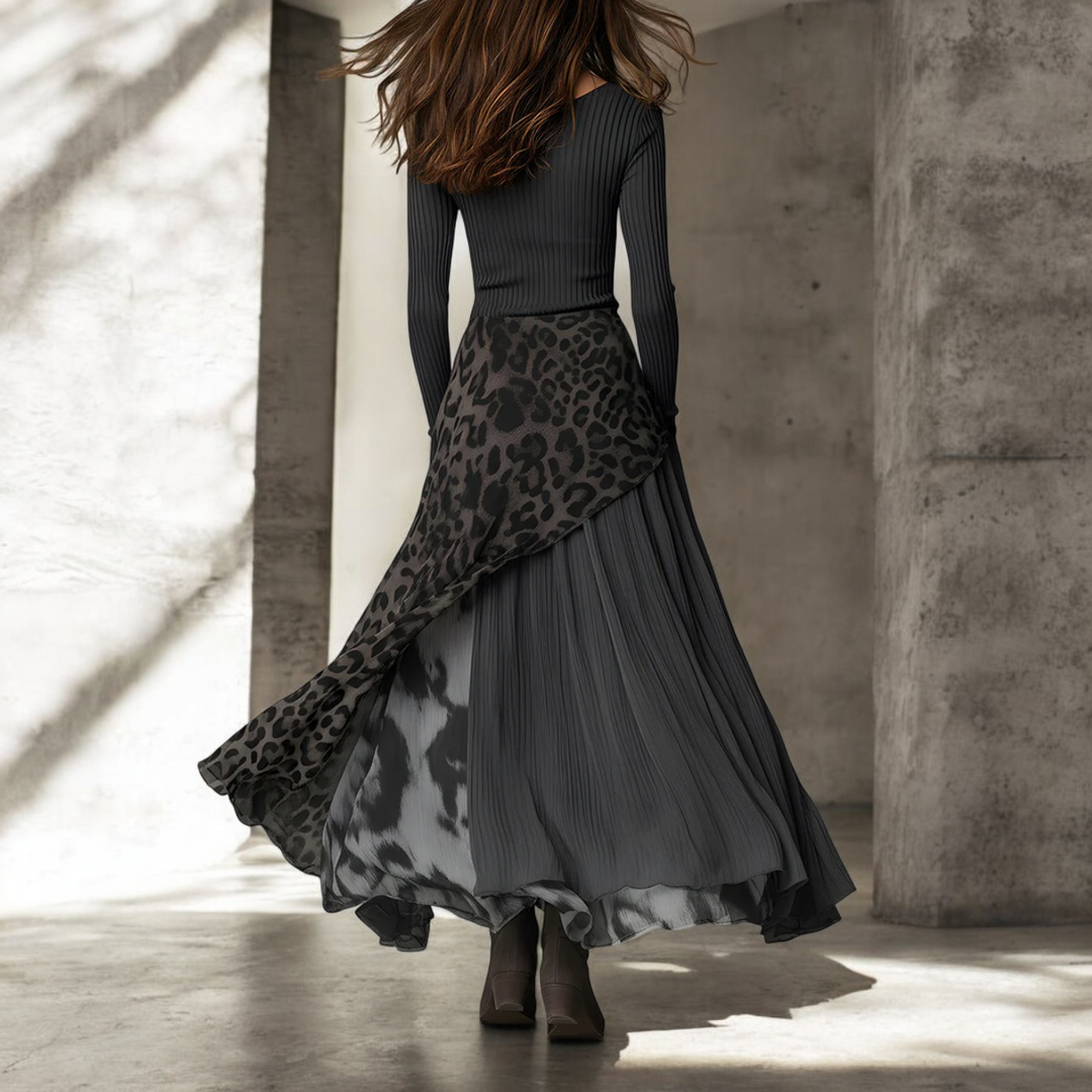 NKEM™ | Leopard Maxi Dress