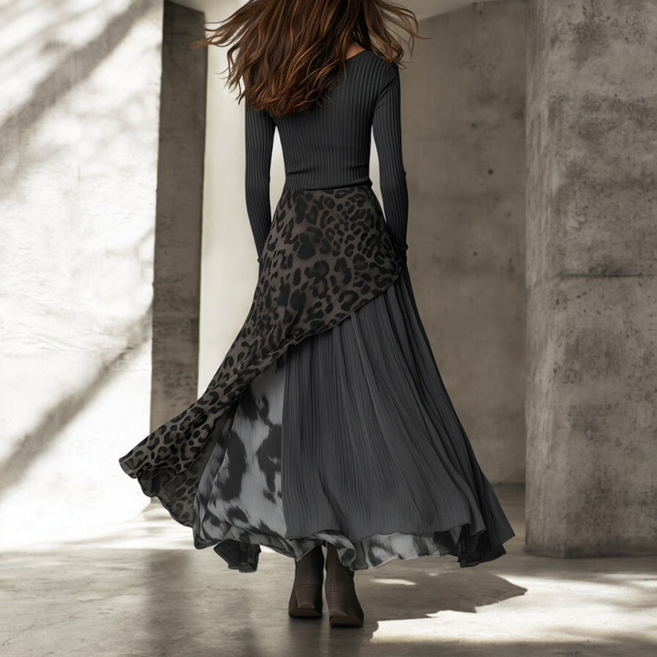 NKEM™ | Leopard Maxi Dress