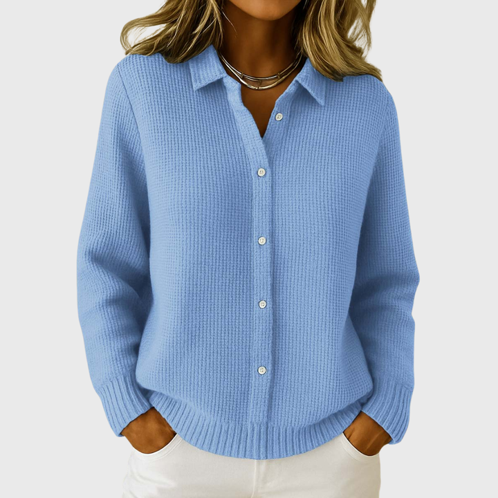 Elena | Classic Soft-Knit Cardigan