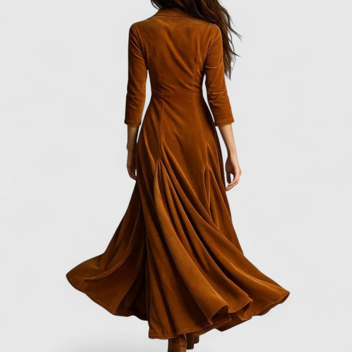 Vivienne | Velvet Maxi Dress