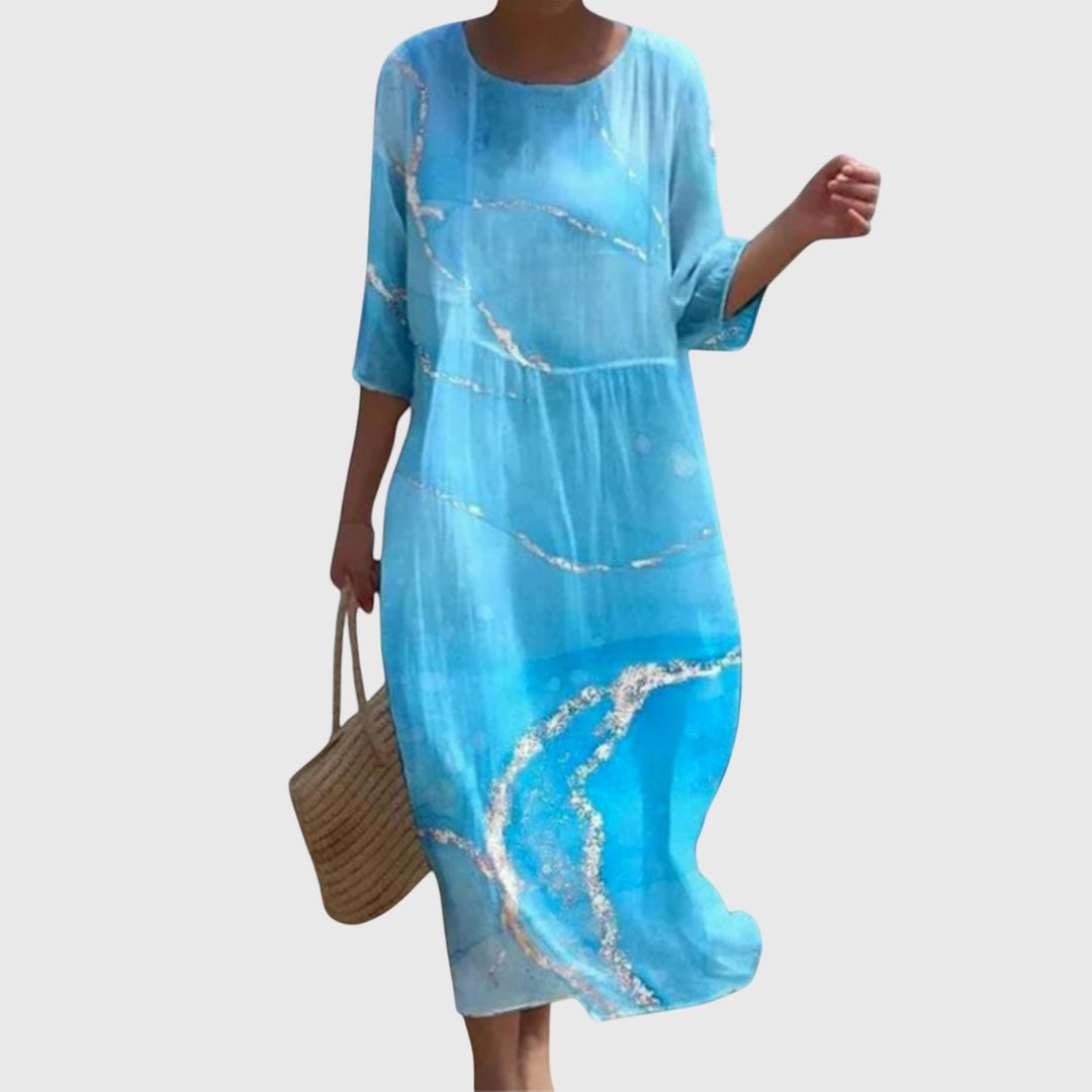 Hannah™ | Stylish Floral Maxi Dress