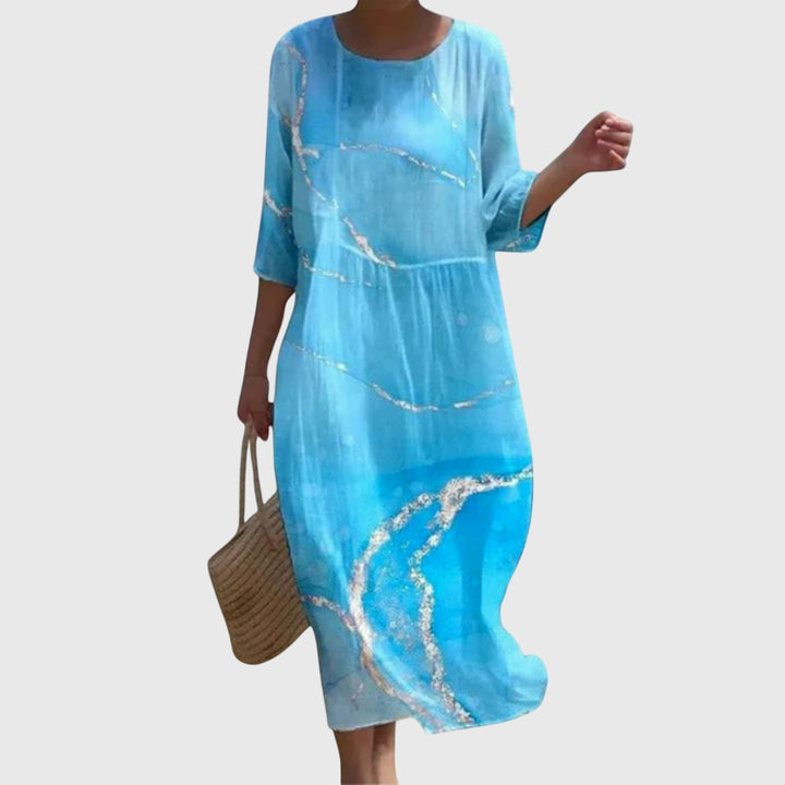 Hannah™ | Stylish Floral Maxi Dress