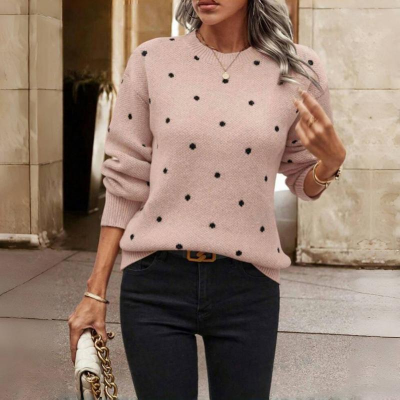Tatum | Classic Dotted Sweater