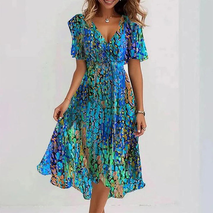 Yara | Ocean Blue Dress