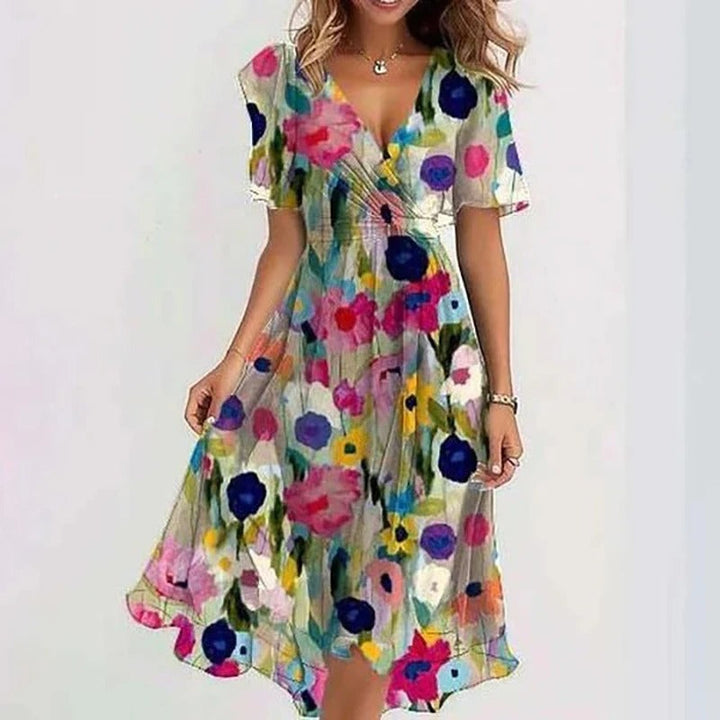 Yara | Multicolor Floral Dress