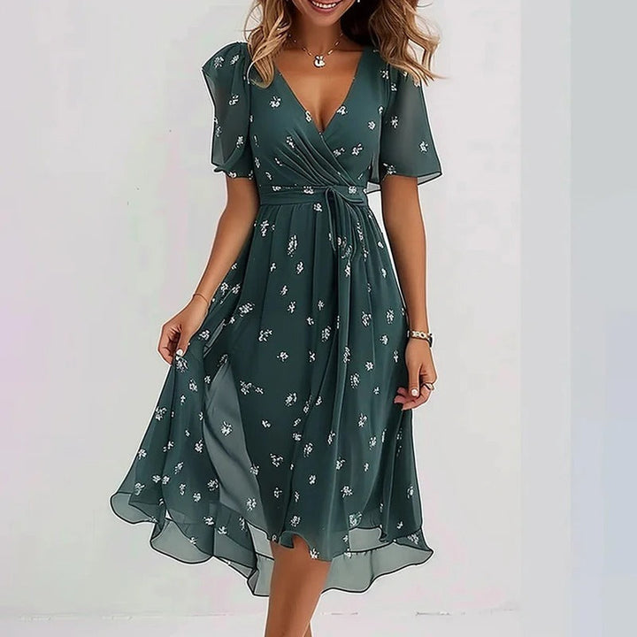 Yara | Emerald Green Dress