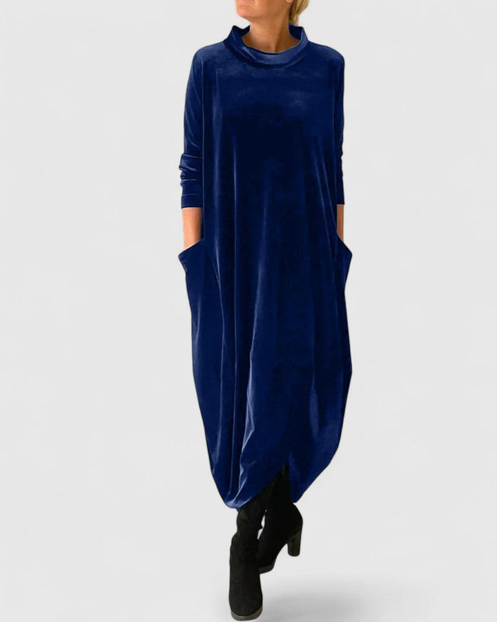 Margaret | Velvet Maxi Dress