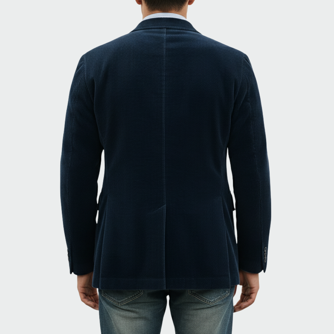 Tom | 2-Piece Set: Velvet Blazer & Vest